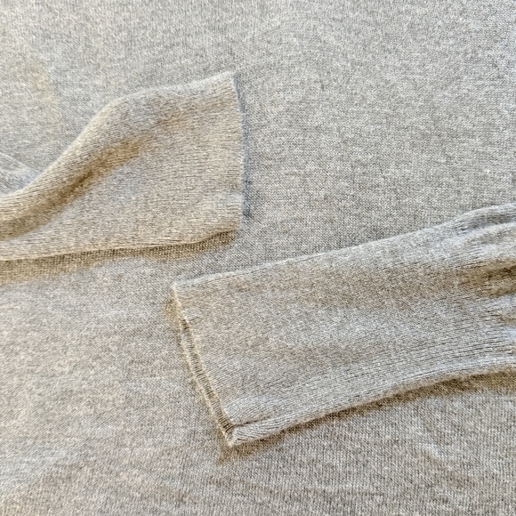 Mossimo v-neck long sleeve top grey plus size long sleeve XXL in Gray - Picture 4 of 5